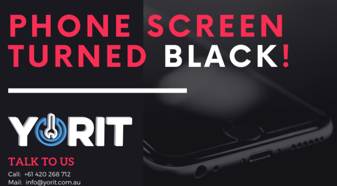 Phone Screen Turned Black? This is how you can Fix it!