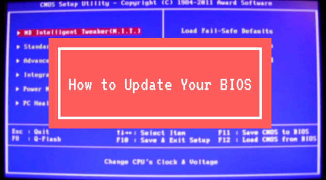 How to update your computer BIOS?