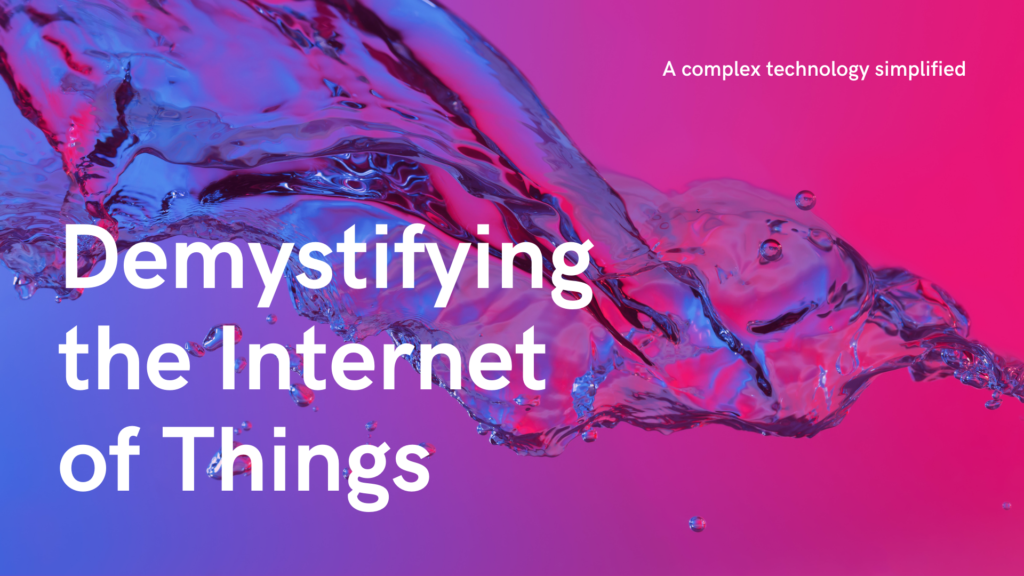 1. IOT - Internet of Things