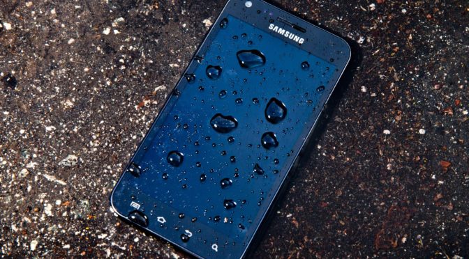 Liquid has damaged your smartphone