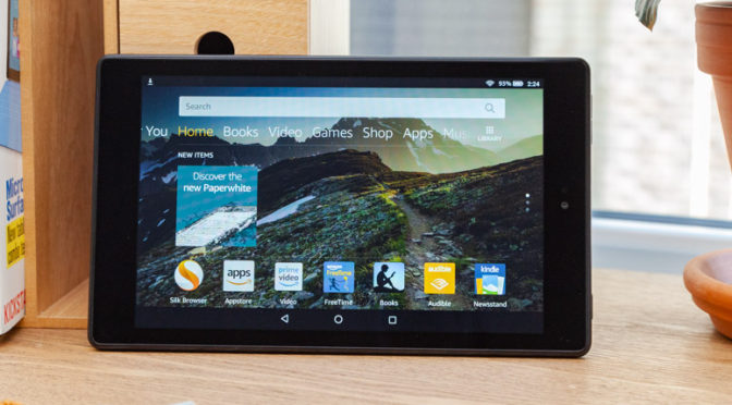 Amazon Kindle Fire tablet